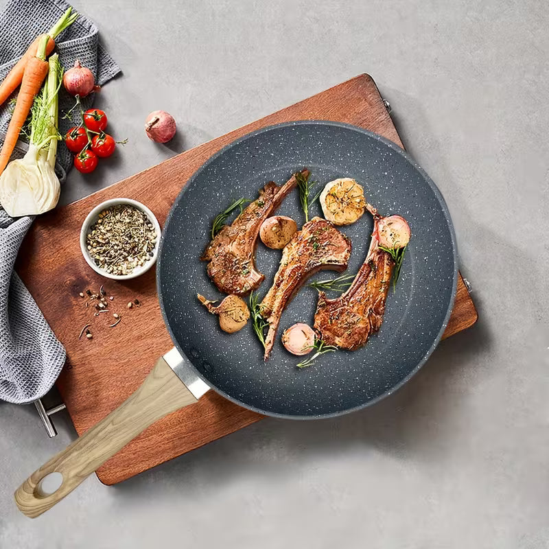 3-Piece Nonstick Frying Pan Set – 7, 9.5 & 11 Inch – Induction Compatible