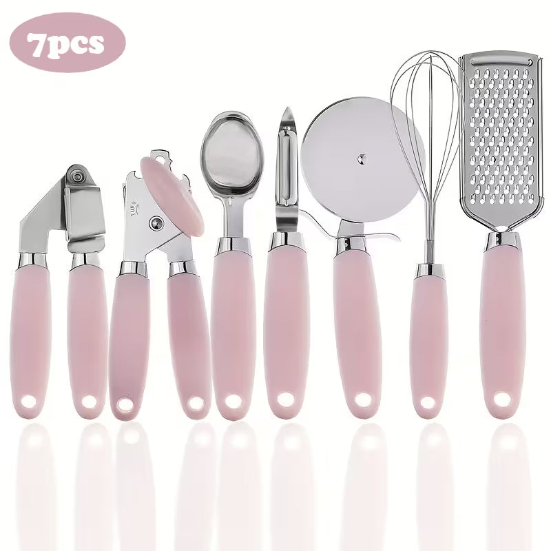 7-Piece Stainless Steel Kitchen Utensil Set