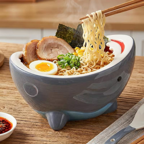 40 oz Large Ramen Bowl – Unique Ceramic Decorative & Serving Bowl