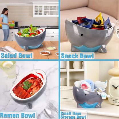 40 oz Large Ramen Bowl – Unique Ceramic Decorative & Serving Bowl