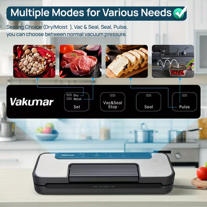 80KPa Automatic Food Vacuum Sealer Machine
