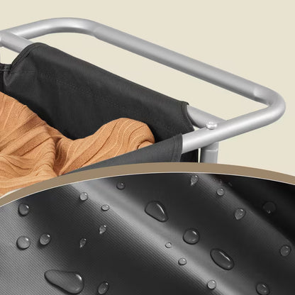 130L Rolling Laundry Hamper with Removable Bag