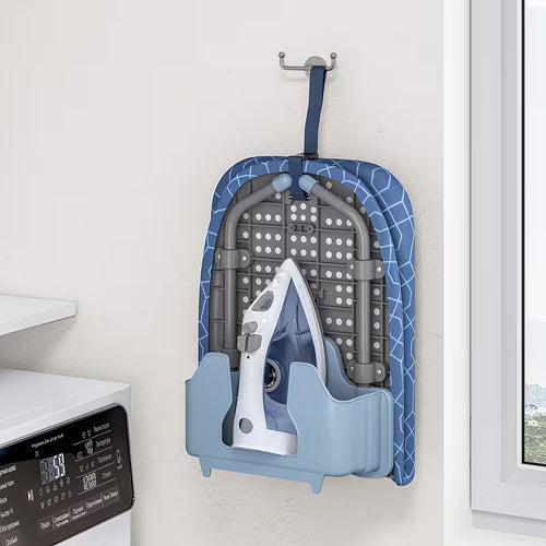 Small Foldable Tabletop Ironing Board with Iron Holder, Heat-Resistant Cover & Non-Slip Feet, Portable Mini Ironing Board for Home, Dorm & Travel