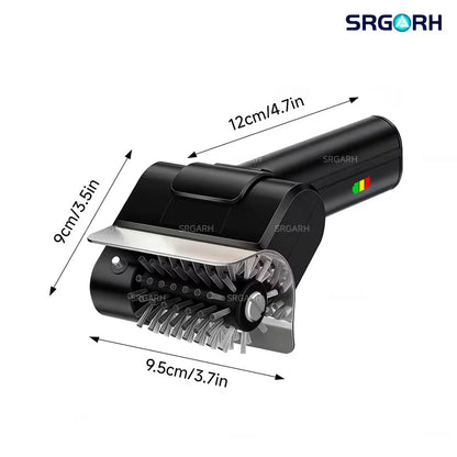 Cordless Electric Grill Brush – Rechargeable BBQ Grill Cleaner