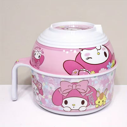 Ramen Bowl with Lid – Reusable Instant Noodle, Soup, Cereal & Salad Bowl