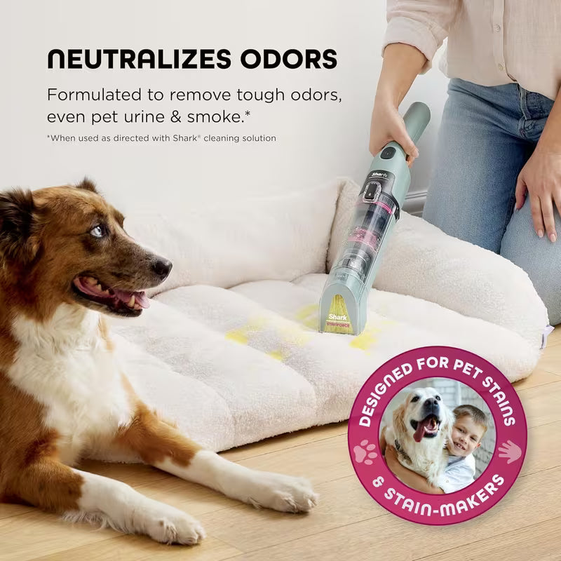 Cordless Portable Spot Stain & Odor Remover – Carpet & Upholstery Cleaning System