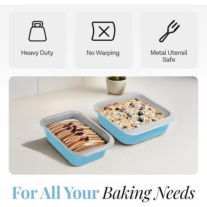 6-Piece Stackable Nonstick Baking Pans Set Bake More. Store Smarter. Save Space.