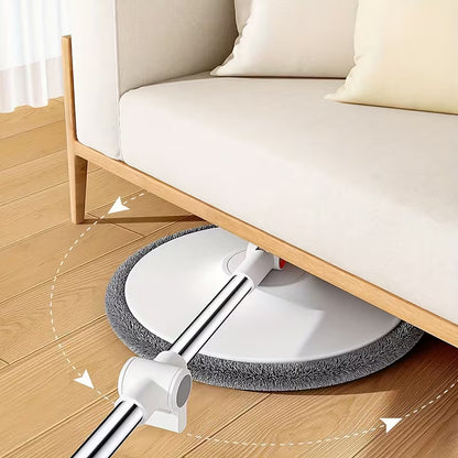 Rotating Floor Mop & Bucket Set with 3 Mop Heads, Wet & Dry Cleaning System for Home, Kitchen & Bathroom