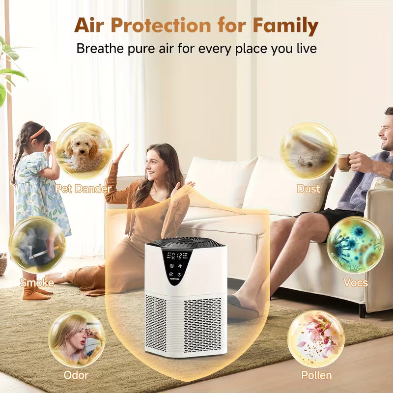 H13 True HEPA Air Purifier with Fragrance Diffuser