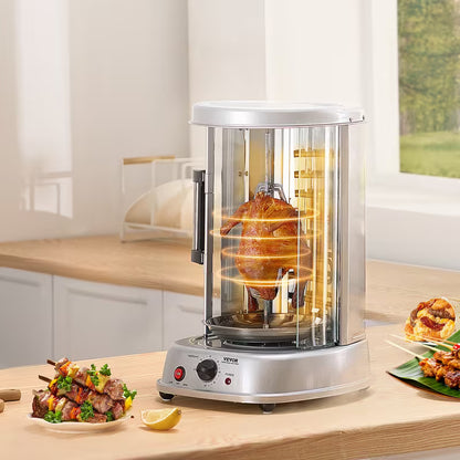 Stainless Steel Shawarma Grill Machine – Vertical Gyro Rotisserie Doner