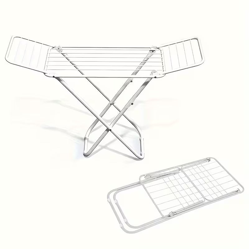 2-Tier Foldable Clothes Drying Rack