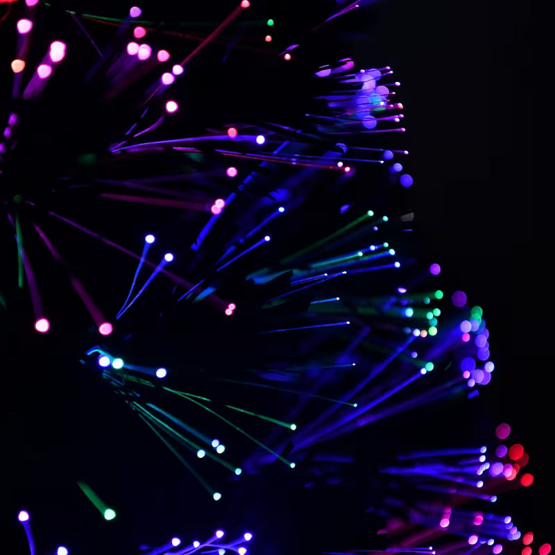 32-Inch Pre-Lit Fiber Optic Christmas Tabletop Tree