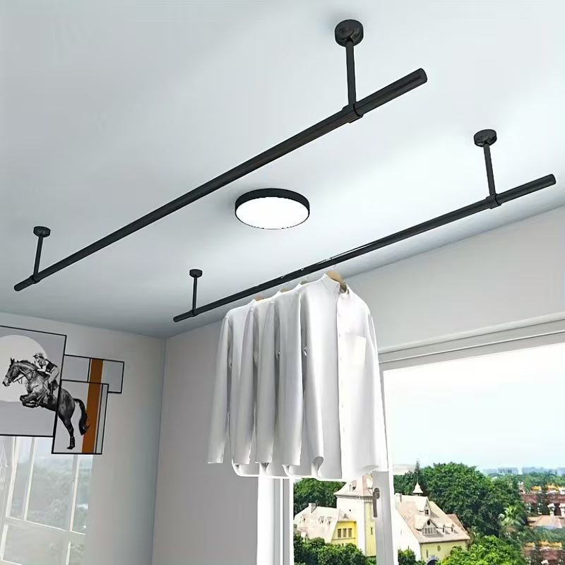 Multifunctional Wall & Ceiling Mounted Clothes Drying Rack