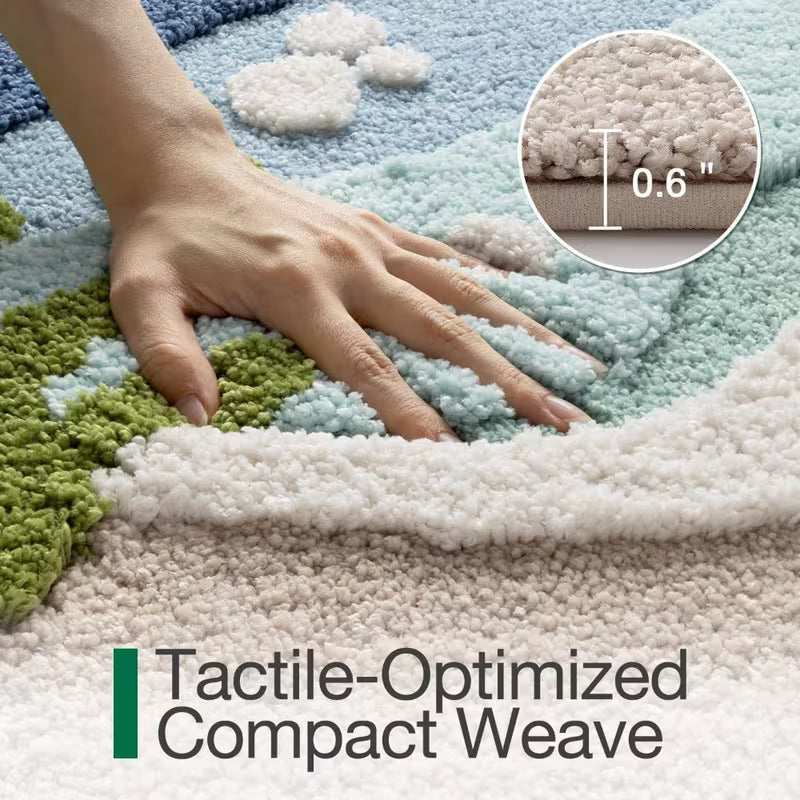 22 × 34 Inch Ultra-Absorbent Floor Mat – Quick-Drying Anti-Slip Mat for Bathroom & Kitchen
