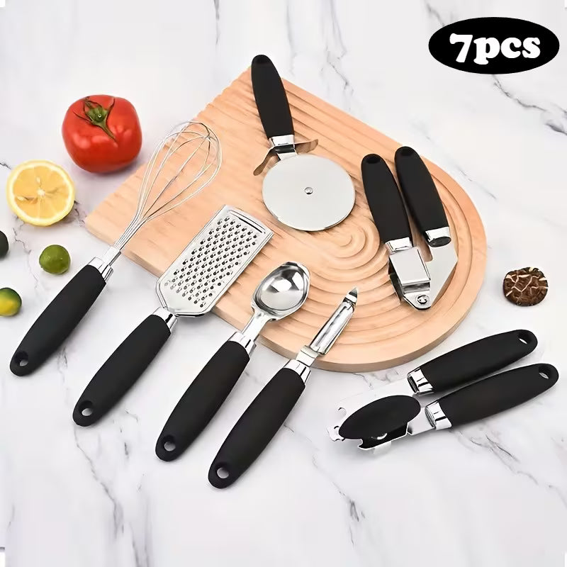 7-Piece Stainless Steel Kitchen Utensil Set