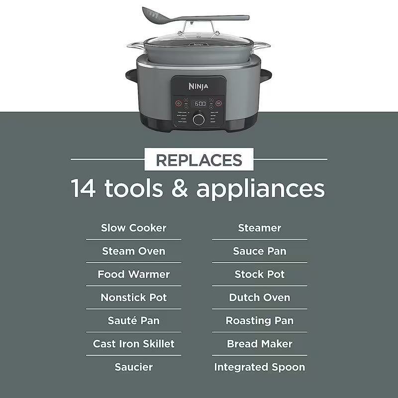 Ninja Foodi PossibleCooker PRO Plus MC2052CO – 11-in-1 Multifunctional Smart Cooker
