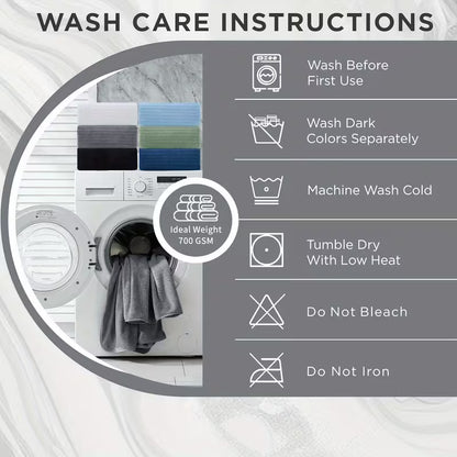 4-Pack Extra Large Bath Sheet Towels – 35 × 70 Inch Ultra Soft Microfiber