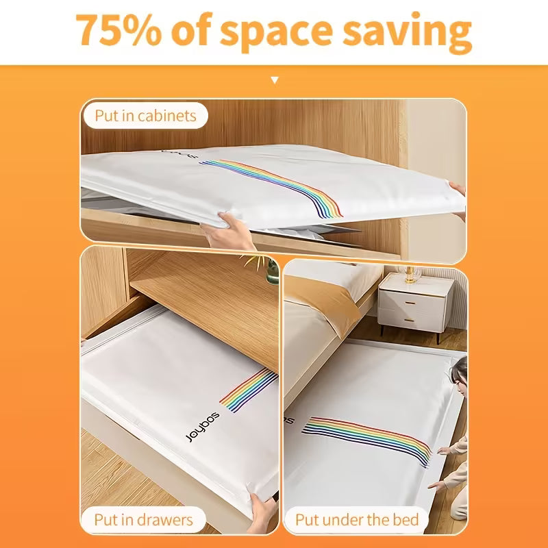 10-Piece Vacuum Storage Bags for Clothing & Bedding
