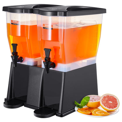 3 Gallon Beverage Dispenser w/ Stand Spigot Lid for Juice Tea Water Parties