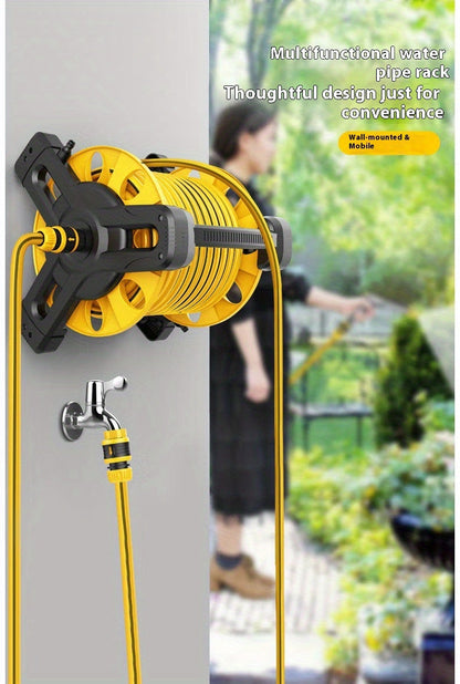 Automatic Retractable Water Hose Reel Set Garden Hose Spray Nozzle