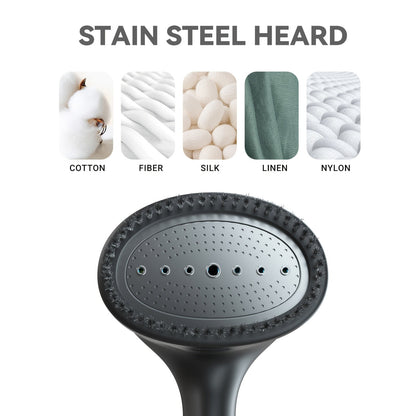 1100W Handheld Garment Steamer Fast Heat Clothes Steam Iron 300ml Tank
