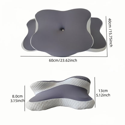 Ergonomic Cervical Memory Foam Pillow Cooling Bed Pillow Neck Support Sleep