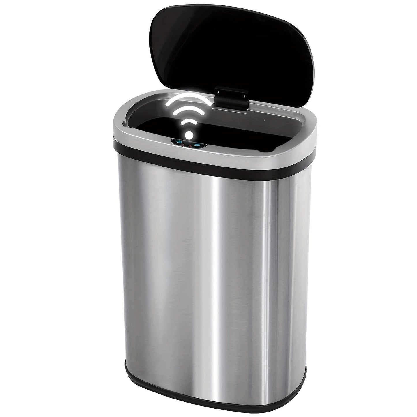 13 Gallon 50L Automatic Trash Can Touchless Motion Sensor Kitchen Garbage Bin