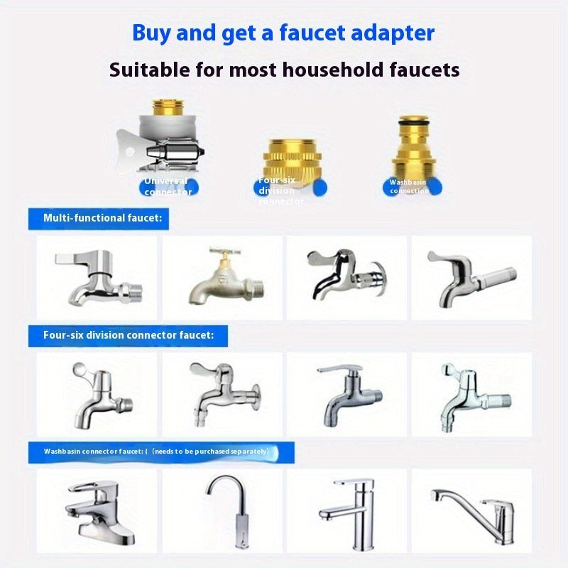 Automatic Retractable Water Hose Reel Set Garden Hose Spray Nozzle