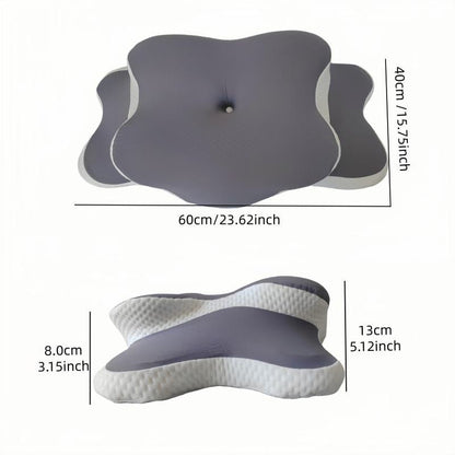 Ergonomic Cervical Memory Foam Pillow Cooling Bed Pillow Neck Support Sleep