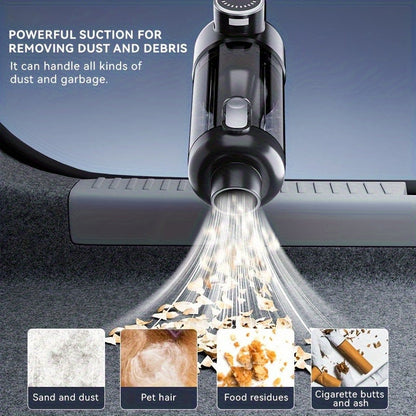Wireless Handheld Vacuum Cleaner High Power Rechargeable Car Home Vacuum