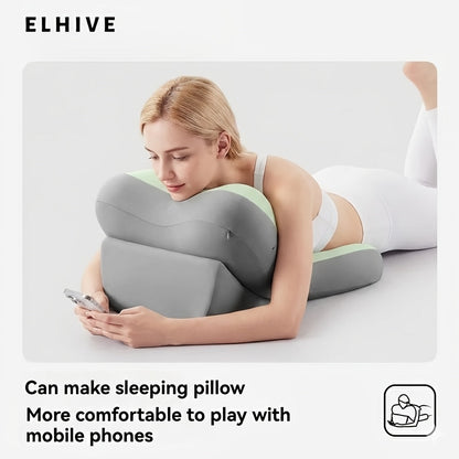 Adjustable Bed Wedge Pillow Memory Foam Backrest Reading Support Cushion