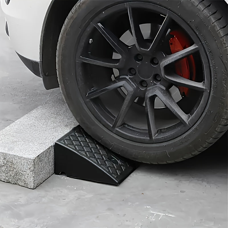 2PCS Heavy Duty Curb Ramp Portable Non-Slip Driveway Ramp for Car Wheelchair