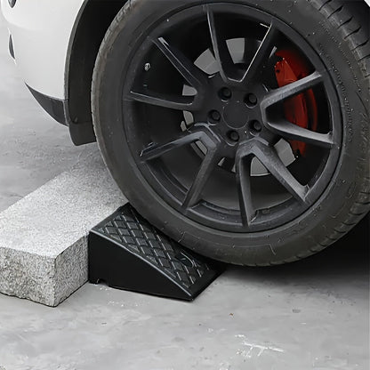 2PCS Heavy Duty Curb Ramp Portable Non-Slip Driveway Ramp for Car Wheelchair