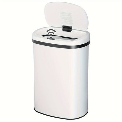 13 Gallon 50L Automatic Trash Can Touchless Motion Sensor Kitchen Garbage Bin