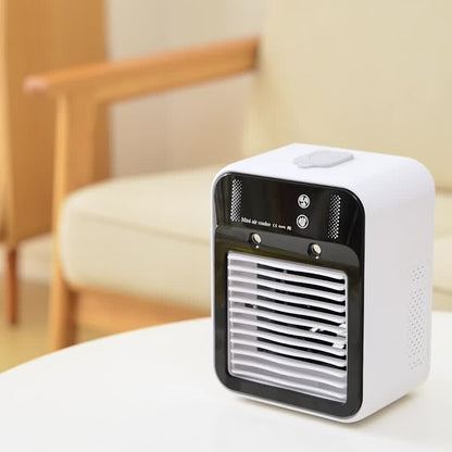 Portable Air Cooler Fan 6000mAh Rechargeable USB-C Personal Cooling Fan