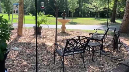 2/4/6 Pack 8.9FT String Light Poles Heavy Duty Outdoor Patio Garden