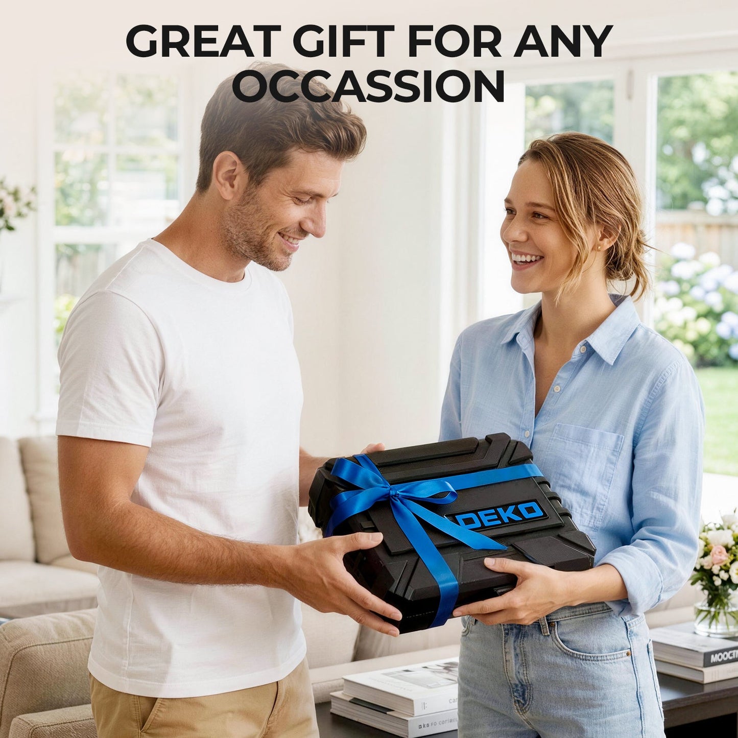 119 PCS Power Tool Set 8V/12V Cordless Drill Driver Hand Tool Kit Home DIY Repair