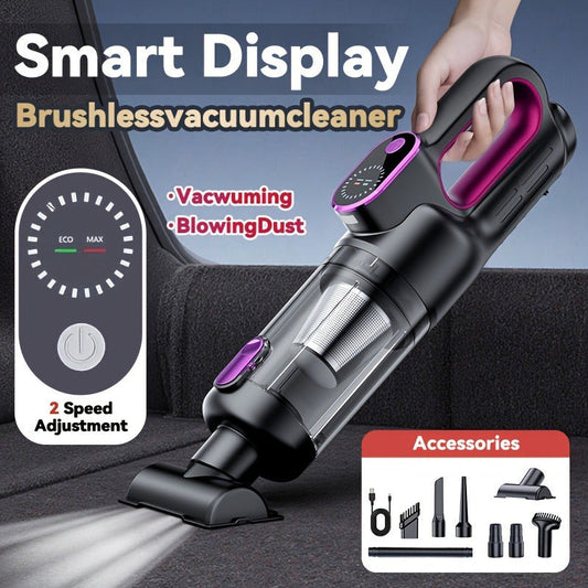 Wireless Handheld Vacuum Cleaner High Power Rechargeable Car Home Vacuum