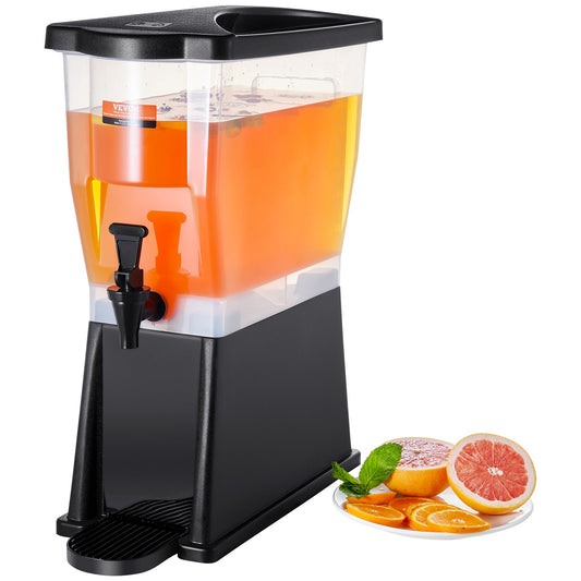 3 Gallon Beverage Dispenser w/ Stand Spigot Lid for Juice Tea Water Parties
