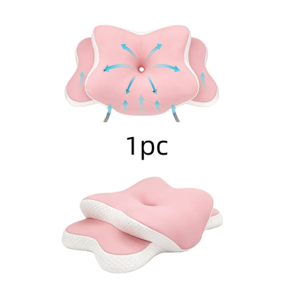 Ergonomic Cervical Memory Foam Pillow Cooling Bed Pillow Neck Support Sleep