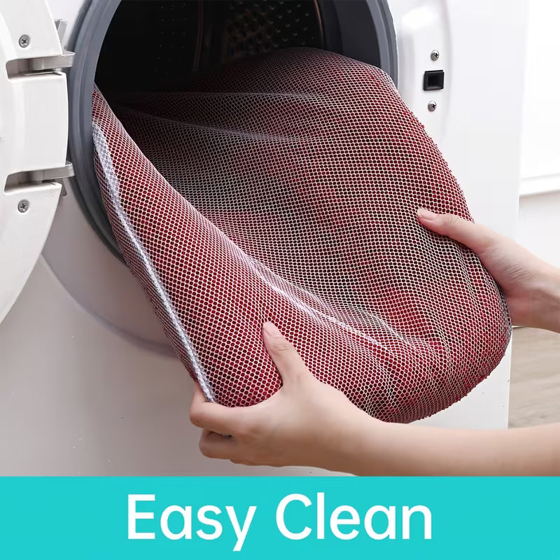 Soft Plush Bath Mat with Non-Slip TPR Backing
