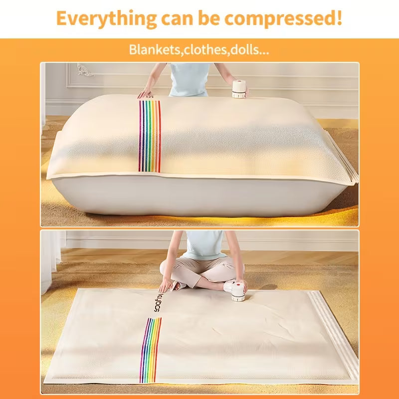 10-Piece Vacuum Storage Bags for Clothing & Bedding