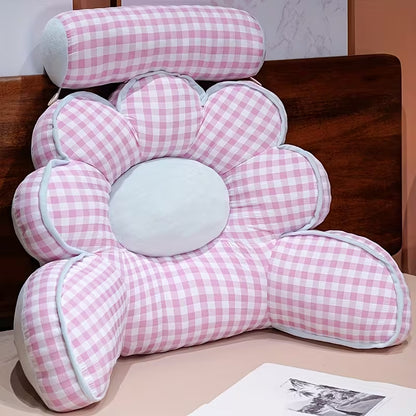 Sunflower Bed Cushion with Fabric Cover