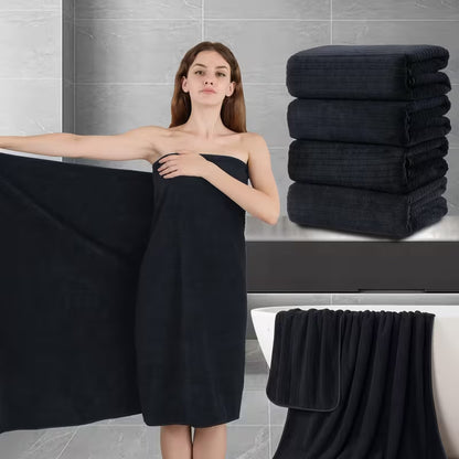 4-Pack Extra Large Bath Sheet Towels – 35 × 70 Inch Ultra Soft Microfiber