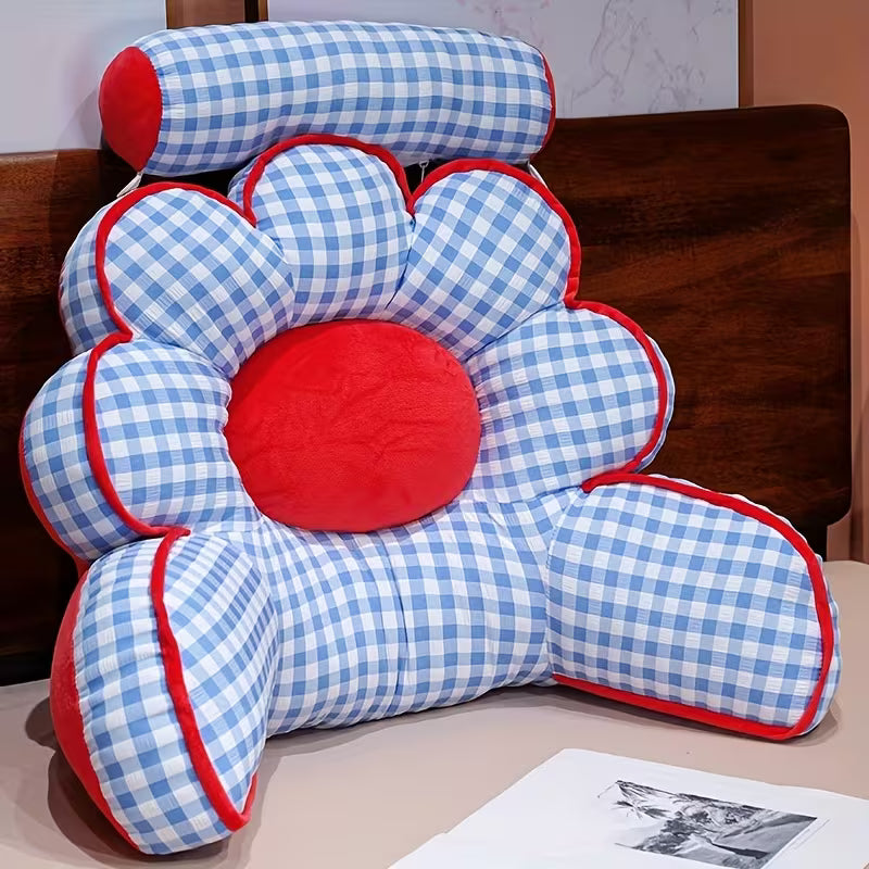 Sunflower Bed Cushion with Fabric Cover