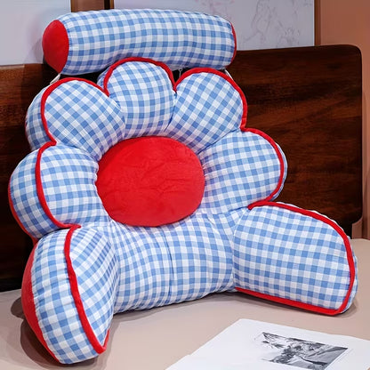Sunflower Bed Cushion with Fabric Cover