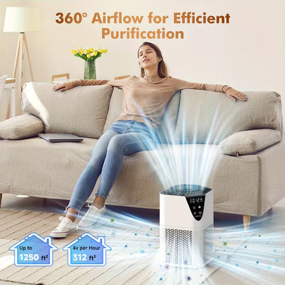 H13 True HEPA Air Purifier with Fragrance Diffuser