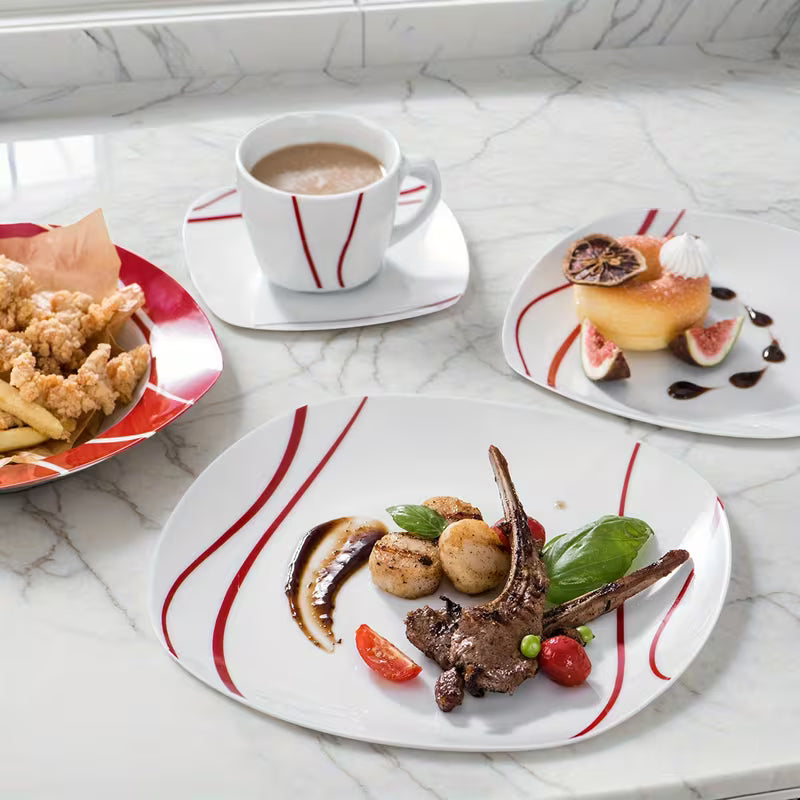 30-Piece Porcelain Dinnerware Set – Service for 6