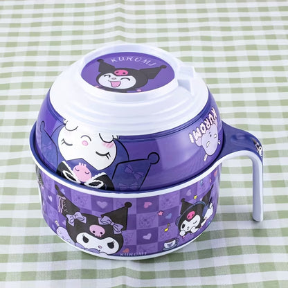 Ramen Bowl with Lid – Reusable Instant Noodle, Soup, Cereal & Salad Bowl