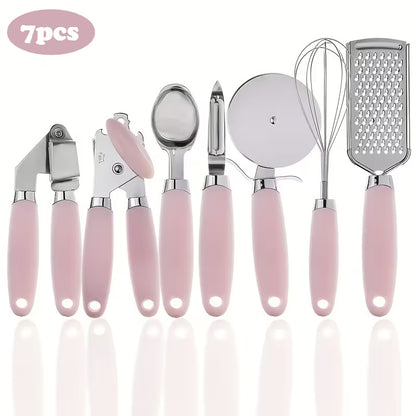 7-Piece Stainless Steel Kitchen Utensil Set